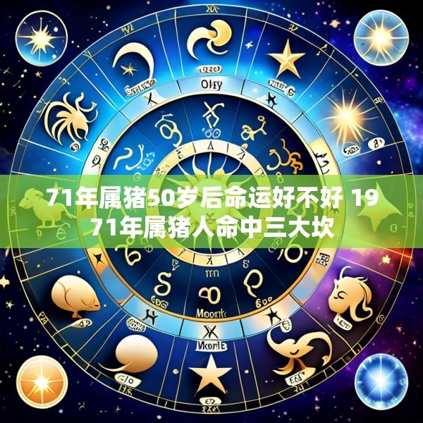 71年属猪50岁后命运好不好 1971年属猪人命中三大坎