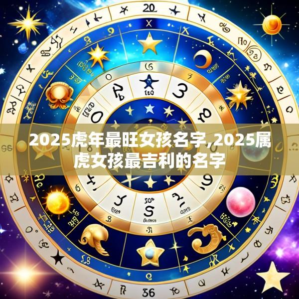 2025虎年最旺女孩名字,2025属虎女孩最吉利的名字