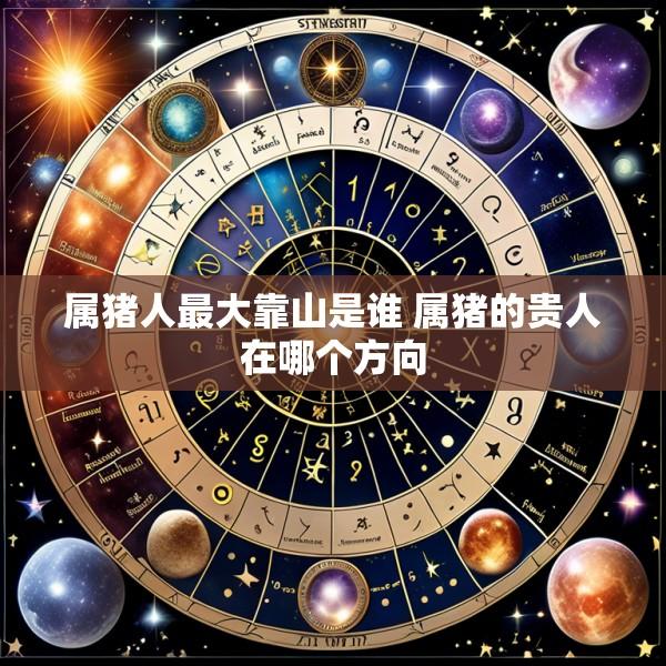 属猪人最大靠山是谁 属猪的贵人在哪个方向
