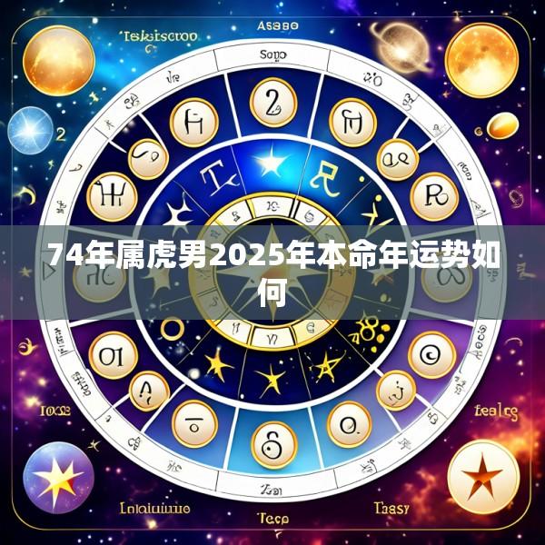 74年属虎男2025年本命年运势如何