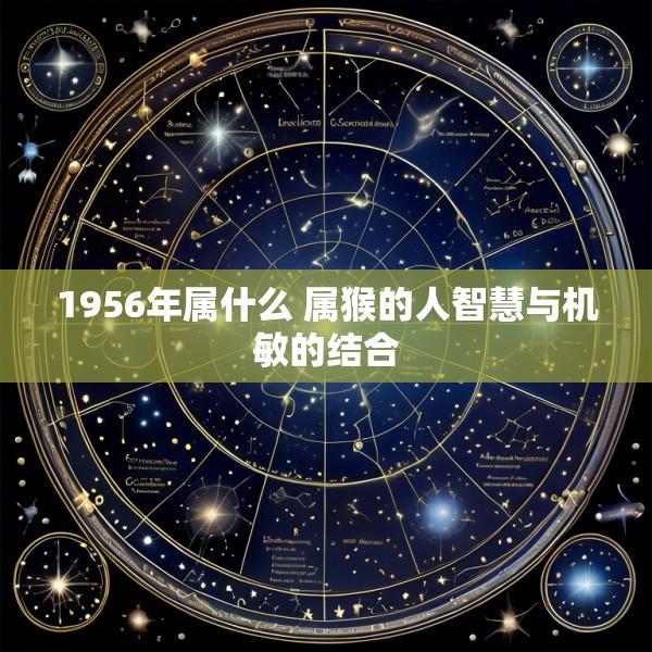 1956年属什么 属猴的人智慧与机敏的结合