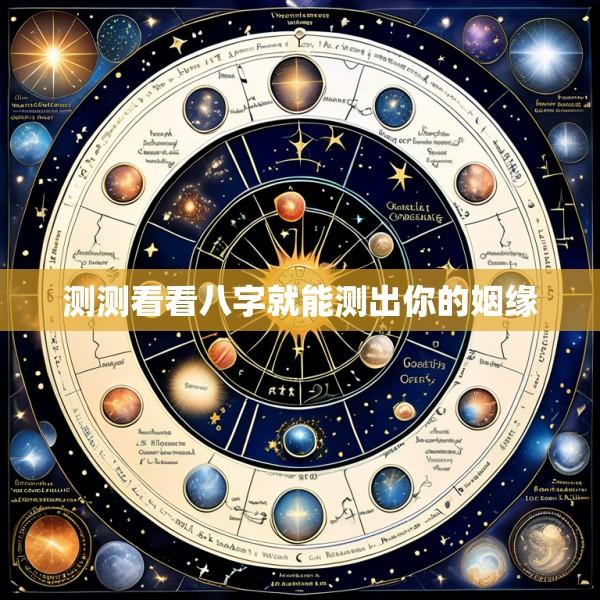 测测看看八字就能测出你的姻缘