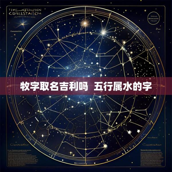牧字取名吉利吗  五行属水的字
