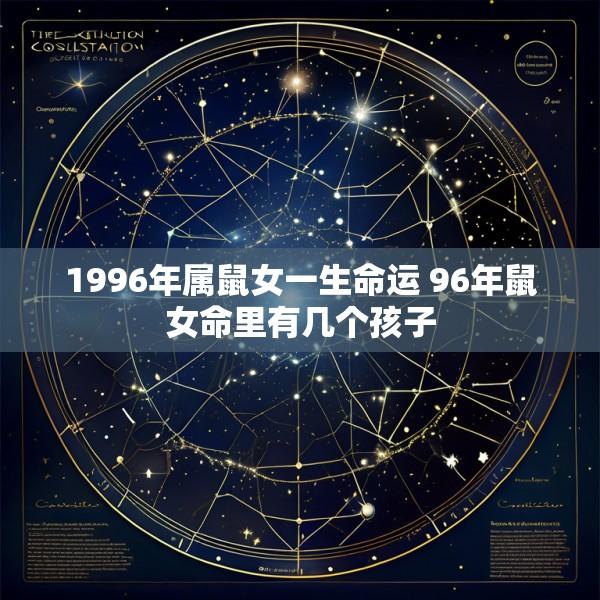 1996年属鼠女一生命运 96年鼠女命里有几个孩子