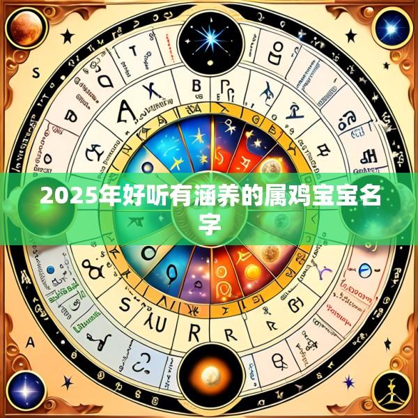 2025年好听有涵养的属鸡宝宝名字