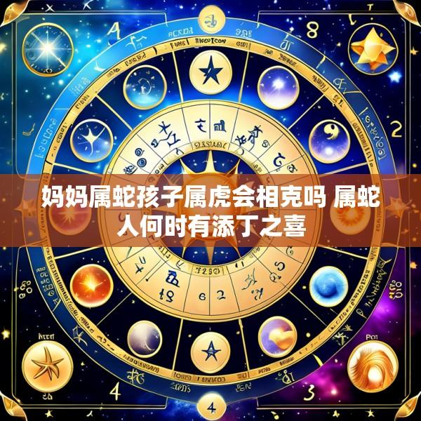 妈妈属蛇孩子属虎会相克吗 属蛇人何时有添丁之喜