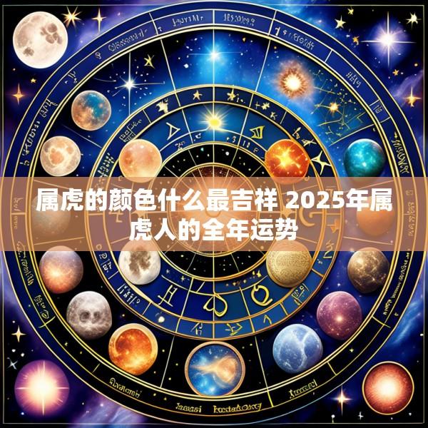 属虎的颜色什么最吉祥 2025年属虎人的全年运势