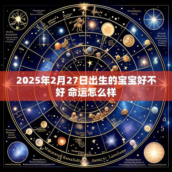 2025年2月27日出生的宝宝好不好 命运怎么样