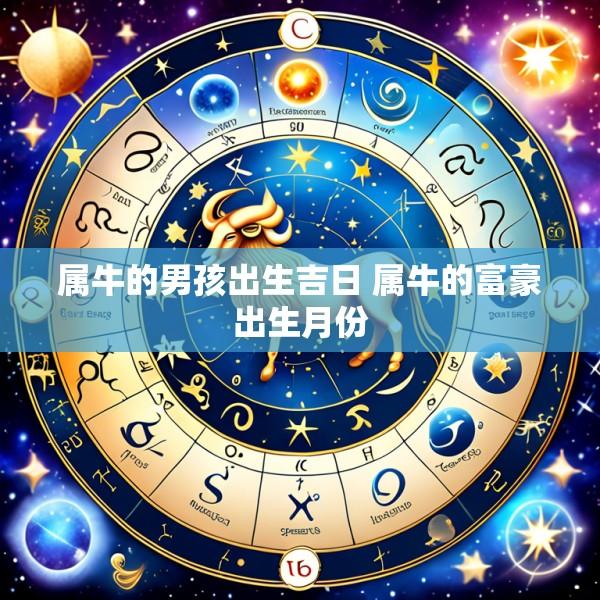 属牛的男孩出生吉日 属牛的富豪出生月份