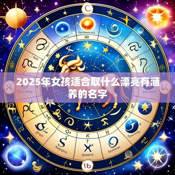 2025年女孩适合取什么漂亮有涵养的名字