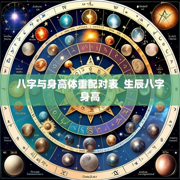 八字与身高体重配对表  生辰八字身高