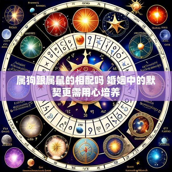 属狗跟属鼠的相配吗 婚姻中的默契更需用心培养