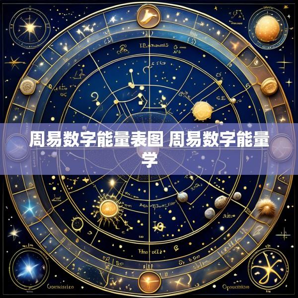 周易数字能量表图 周易数字能量学