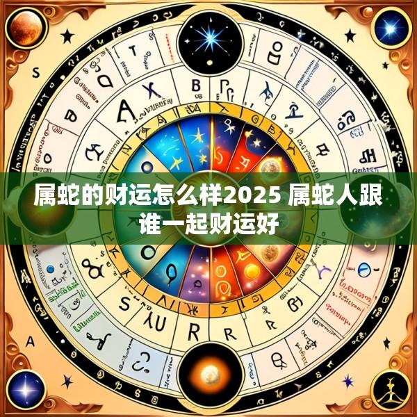 属蛇的财运怎么样2025 属蛇人跟谁一起财运好