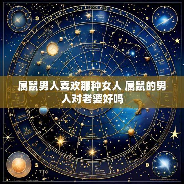 属鼠男人喜欢那种女人 属鼠的男人对老婆好吗