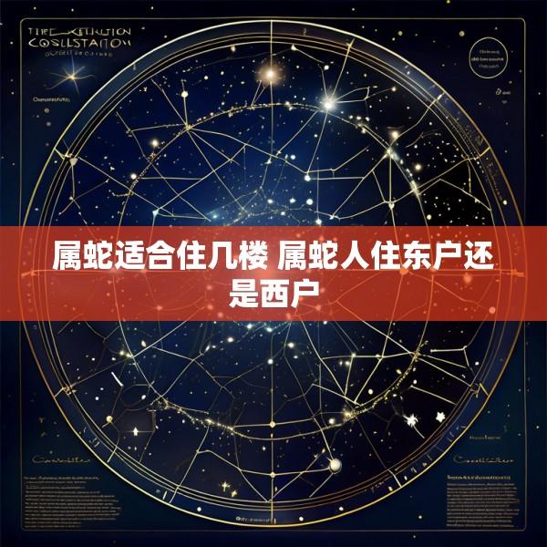 属蛇适合住几楼 属蛇人住东户还是西户