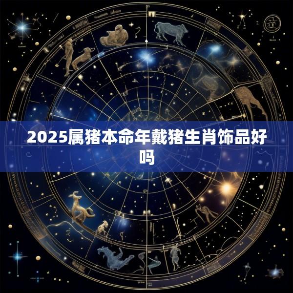 2025属猪本命年戴猪生肖饰品好吗