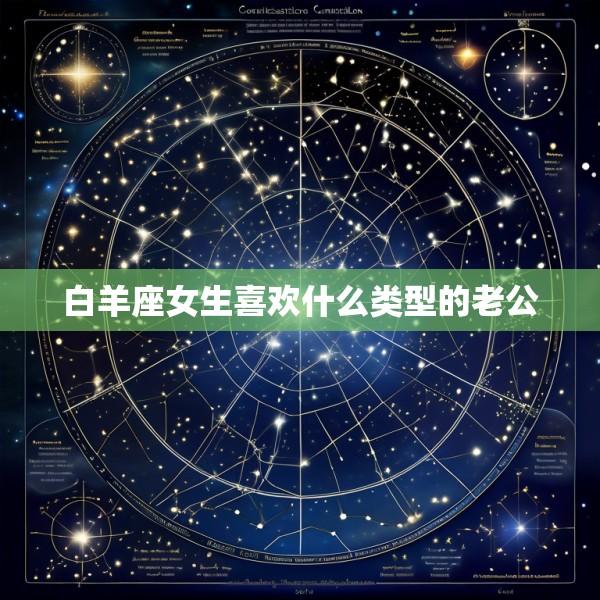 白羊座女生喜欢什么类型的老公