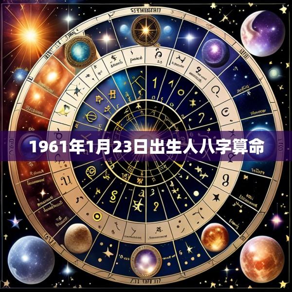 1961年1月23日出生人八字算命