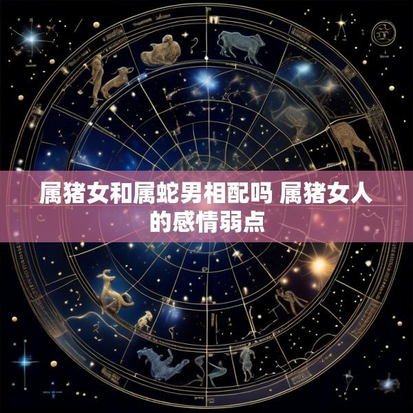 属猪女和属蛇男相配吗 属猪女人的感情弱点
