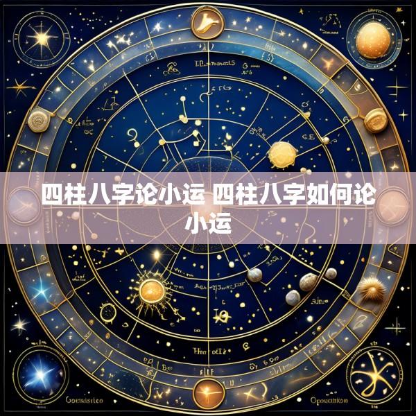 四柱八字论小运 四柱八字如何论小运