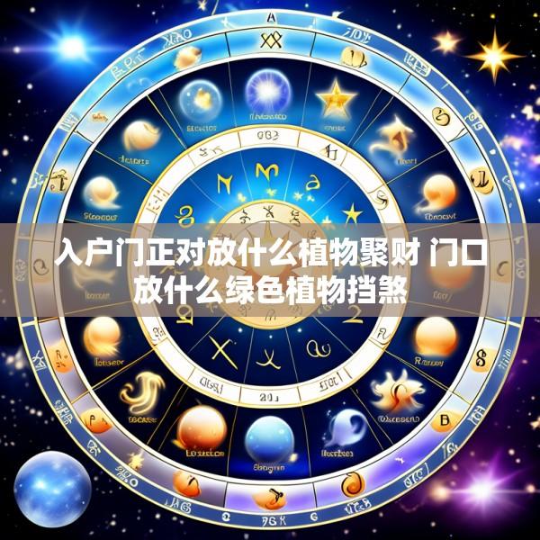 入户门正对放什么植物聚财 门口放什么绿色植物挡煞
