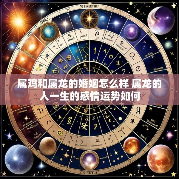 属鸡和属龙的婚姻怎么样 属龙的人一生的感情运势如何
