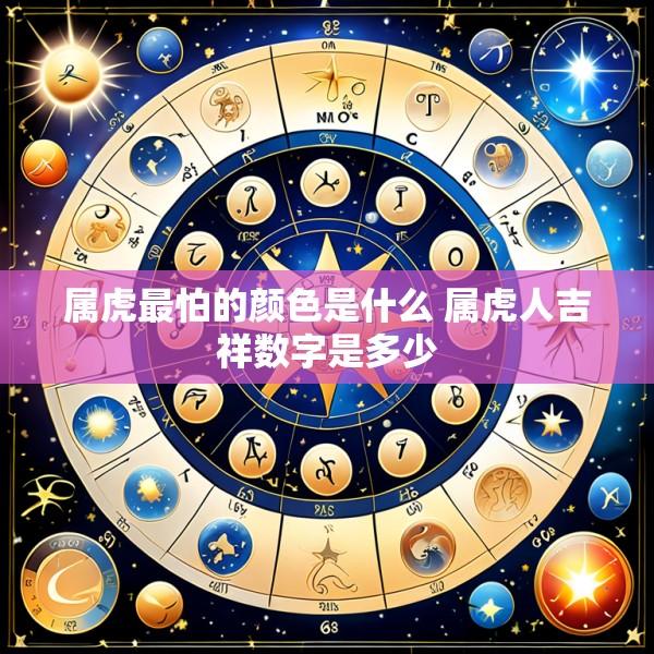 属虎最怕的颜色是什么 属虎人吉祥数字是多少