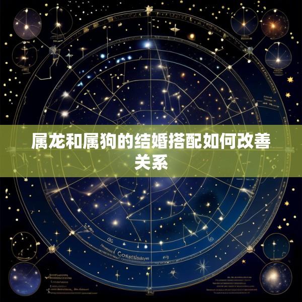 属龙和属狗的结婚搭配如何改善关系