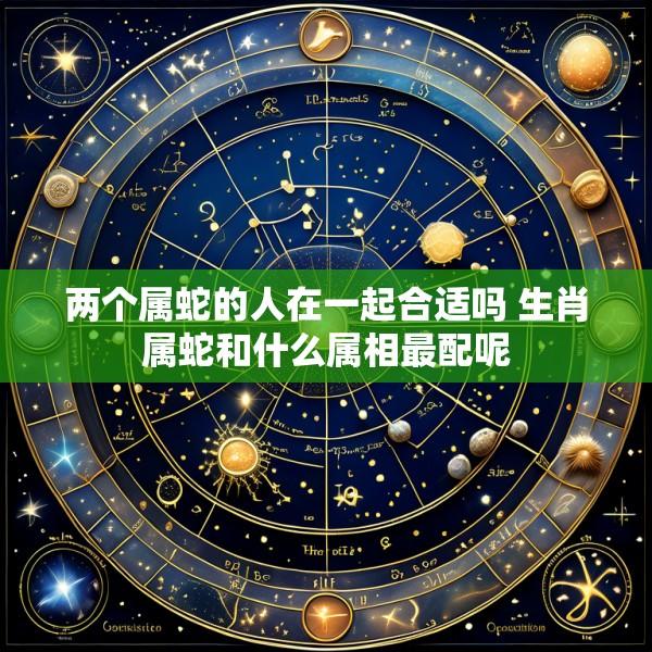 两个属蛇的人在一起合适吗 生肖属蛇和什么属相最配呢