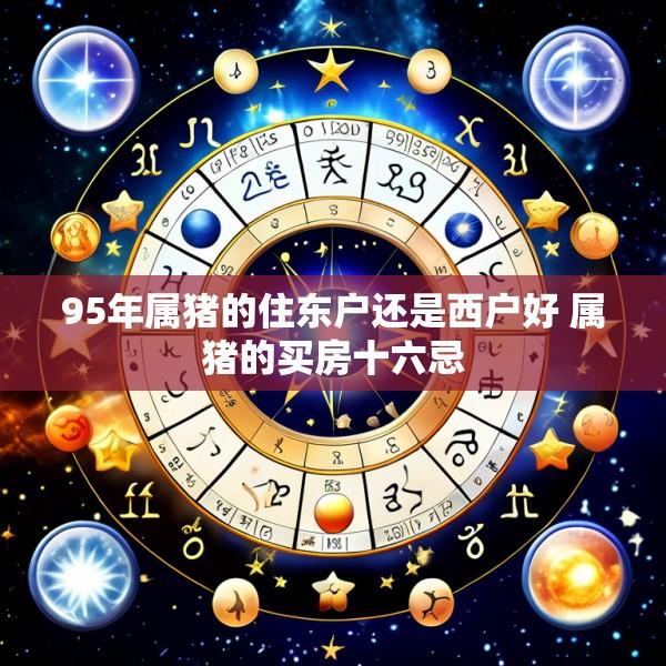 95年属猪的住东户还是西户好 属猪的买房十六忌