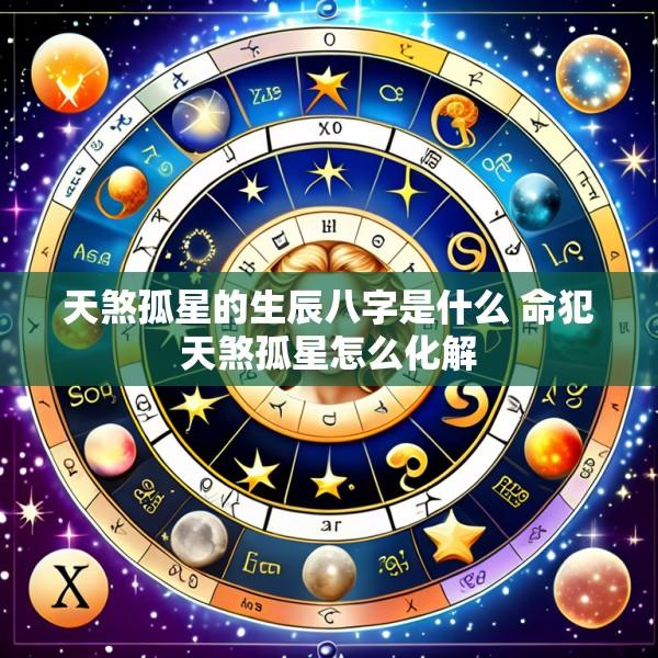 天煞孤星的生辰八字是什么 命犯天煞孤星怎么化解