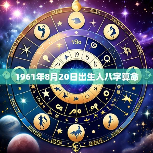 1961年8月20日出生人八字算命