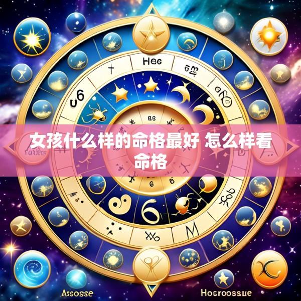 女孩什么样的命格最好 怎么样看命格