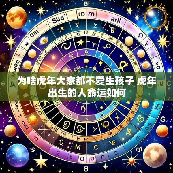 为啥虎年大家都不爱生孩子 虎年出生的人命运如何