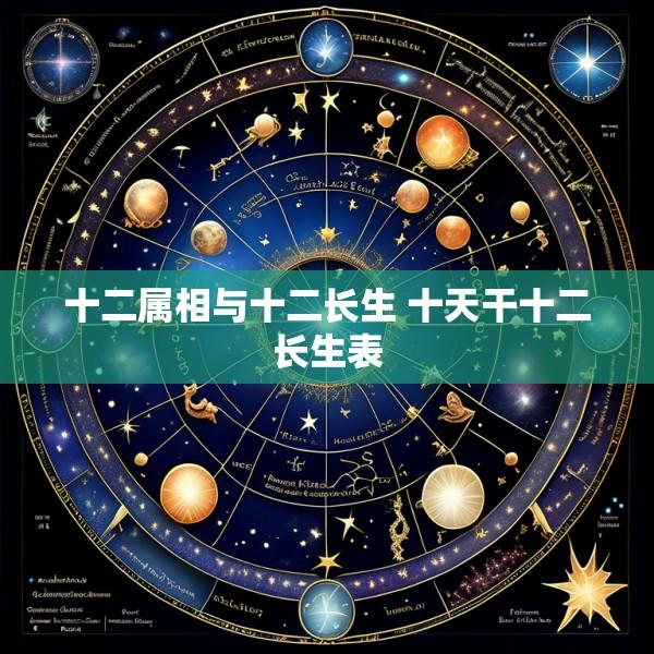 十二属相与十二长生 十天干十二长生表