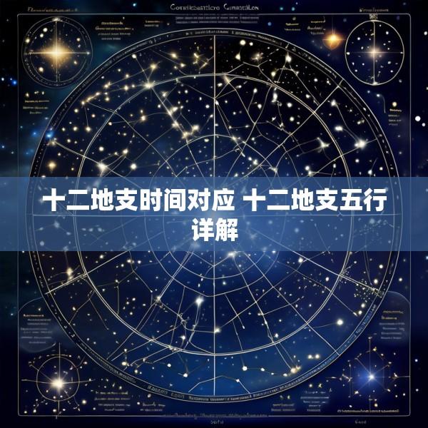 十二地支时间对应 十二地支五行详解