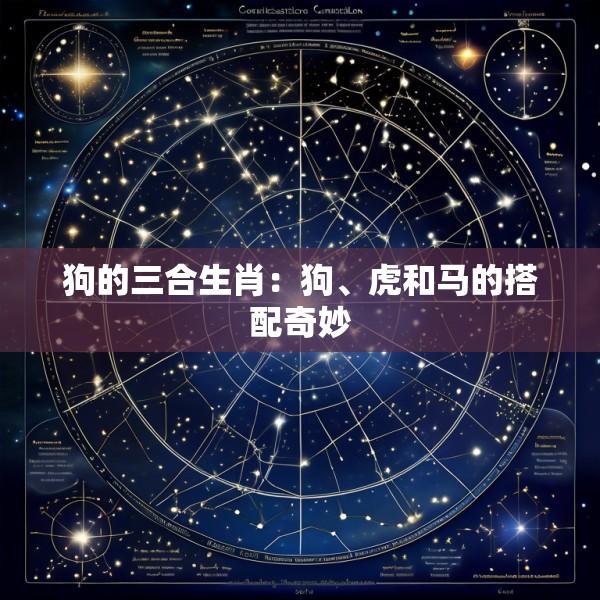 狗的三合生肖：狗、虎和马的搭配奇妙