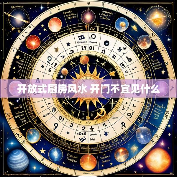 开放式厨房风水 开门不宜见什么