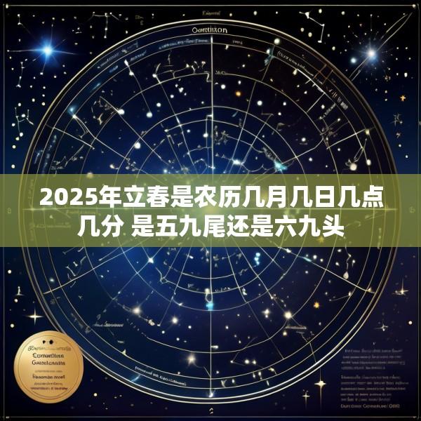 2025年立春是农历几月几日几点几分 是五九尾还是六九头