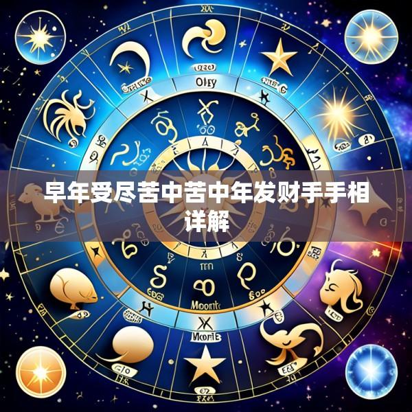 早年受尽苦中苦中年发财手手相详解