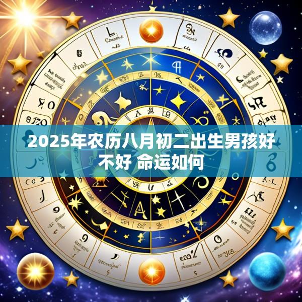 2025年农历八月初二出生男孩好不好 命运如何