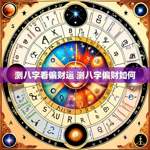 测八字看偏财运 测八字偏财如何