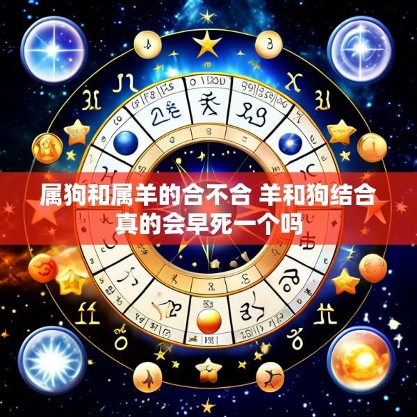 属狗和属羊的合不合 羊和狗结合真的会早死一个吗
