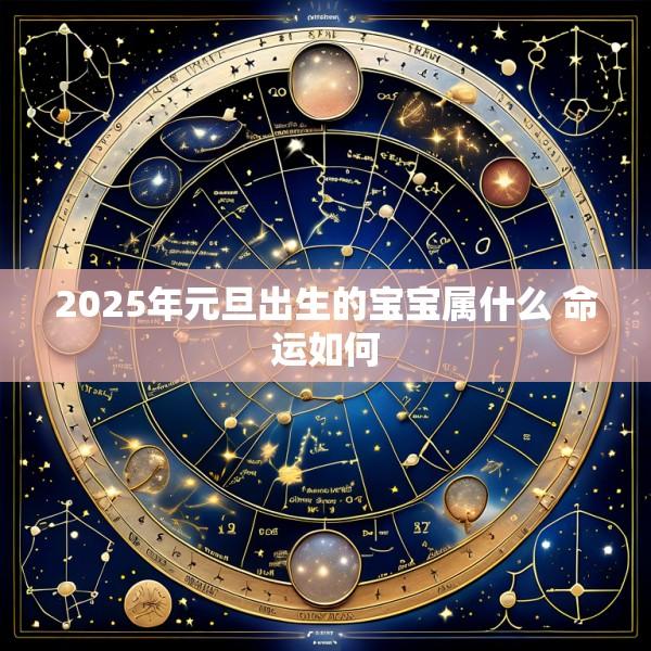 2025年元旦出生的宝宝属什么 命运如何