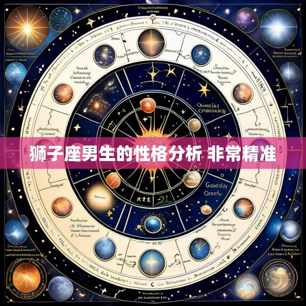 狮子座男生的性格分析 非常精准