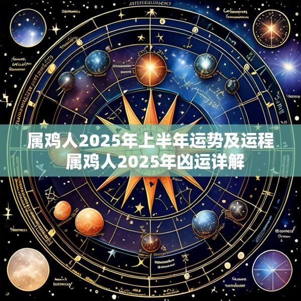 属鸡人2025年上半年运势及运程  属鸡人2025年凶运详解
