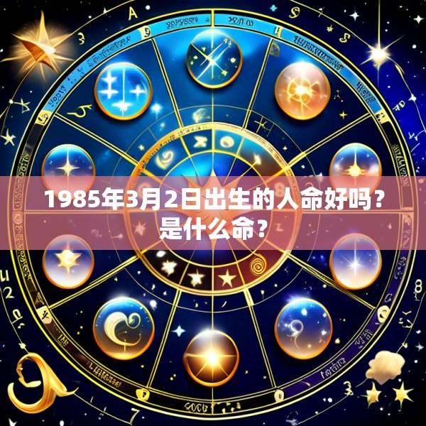 1985年3月2日出生的人命好吗？是什么命？