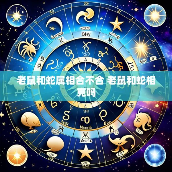 老鼠和蛇属相合不合 老鼠和蛇相克吗