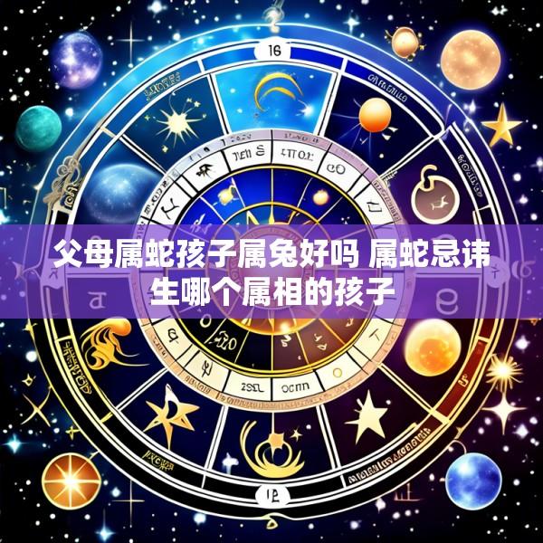 父母属蛇孩子属兔好吗 属蛇忌讳生哪个属相的孩子